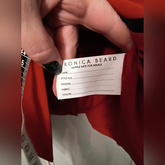 Veronica Beard Dickey Jacket  Blazer W/Brown Buttons SAMPLE Sz 6 No Size Tag - Picture 9 of 13